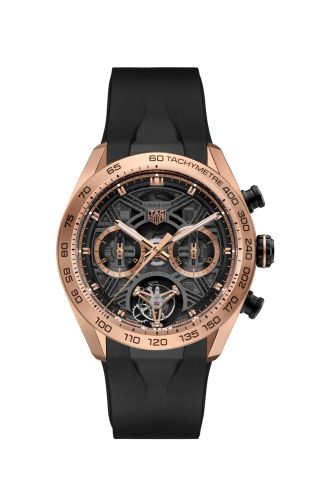 TAG Heuer Carrera Chronograph Tourbillon Extreme Sport Rose Gold - Titanium / Grey / Rubber